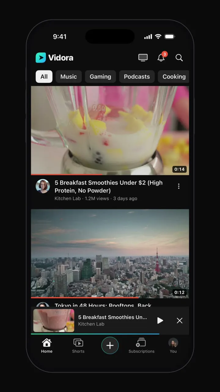 YouTube clone template