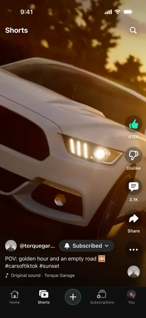 Vidora, a YouTube clone built with Vibecode: screen 4